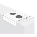 Ver imagem 4 de Esteria Flexivel Porta Copo Sofá Kit 2 copo Ipe