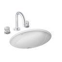 Ver imagem 2 de Cuba de Embutir Oval Branco 400x300mm - Deca Deca Loucas