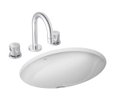 Ver imagem 2 de Cuba de Embutir Oval Branco 400x300mm - Deca Deca Loucas