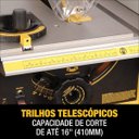 Ver imagem 4 de Serra Circular de Mesa 10 pol. (254mm) 1.800 Watts DWE7470-B2 220V DeWalt DeWalt