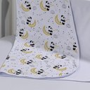 Ver imagem 2 de Cueiro Duplo Tecebem Baby Iris Malha Estampado Kinder Branco