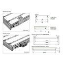 Ver imagem 4 de Calceiro Deslizante Cd 135 600 Alumínio Fosco Fgvtn Fgvtn