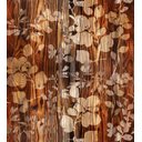 Ver imagem 1 de Papel De Parede Madeira Com Floral Para Quarto Sala