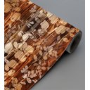 Ver imagem 3 de Papel De Parede Madeira Com Floral Para Quarto Sala