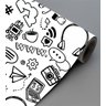 Papel De Parede Media Social Preto Branco - 2