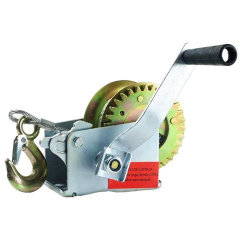 Guincho Manual Catracado com Cabo de Aço Arraste de 540kgf - Starfer