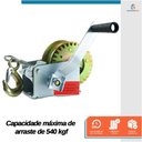 Ver imagem 3 de Guincho Manual Catracado com Cabo de Aço Arraste de 540kgf - Starfer