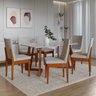 Conjunto para Sala de Jantar com 6 Cadeiras Dakota - 1