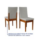 Ver imagem 5 de Conjunto para Sala de Jantar com 6 Cadeiras Dakota
