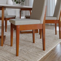 Conjunto para Sala de Jantar com 6 Cadeiras Dakota - 5