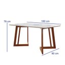 Ver imagem 4 de Conjunto para Sala de Jantar com 6 Cadeiras Dakota