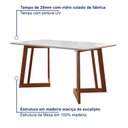 Ver imagem 7 de Conjunto para Sala de Jantar com 6 Cadeiras Dakota