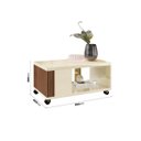 Ver imagem 3 de Mesa de Centro Compacta com Mesa para Notebook Prática Edn:off/nogueira
