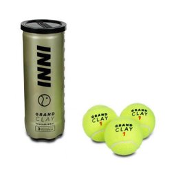 Bola de Tenis Grand Clay Professional INNI Tubo com 3 Bolas - 1