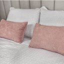 Ver imagem 2 de Kit 2 Capas Almofada Baguete Bouclé 50x30 – Zíper Invisível, Texturizado