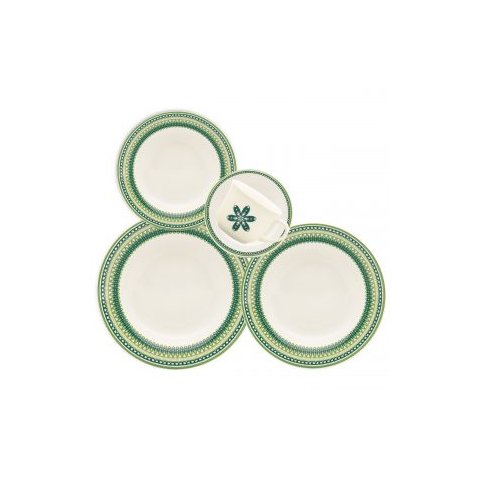 Aparelho de Jantar 20 Peças Biona Donna Campestre Oxford Am24-5469