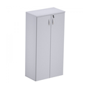 Ver imagem 1 de Armário para Escritório Alto 2 Portas com Chave Multiuso Cristal