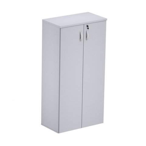 Armário para Escritório Alto 2 Portas com Chave Multiuso Cristal