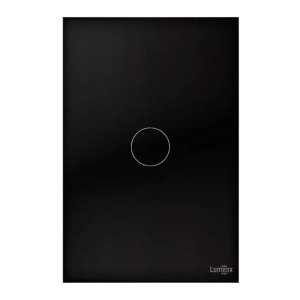 Interruptor Touch 1 Tecla Preto Caixa 4X2