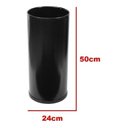 Ver imagem 2 de Porta Guarda-chuva Esmaltado Abs U4:Preto