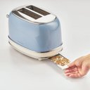Ver imagem 3 de Torradeira Elétrica Ariete Vintage 6 Níveis Azul 750W 220V - Modelo 155 Retrô