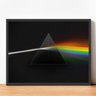 Quadro Pink Floyd Dark Side of the Moon com Moldura 30x40cm - 2