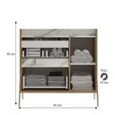Ver imagem 2 de Gabinete de Banheiro 80cm sem Lavatório Ref 890 Cewal - Itapuã/thassos