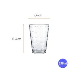 Jogo de Copos 6 Peças Laguna 265ml Nadir - 3