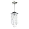 Lustre Pendente Plafon Cristal Crilick Ls7201 Cromado - 1