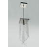 Lustre Pendente Plafon Cristal Crilick Ls7201 Cromado - 4