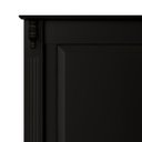 Ver imagem 3 de Cama Solteiro Madeira Pés Luiz Xv 60836 Hannover Linz Móveis - Preto