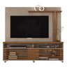 Rack Bancada com Painel Frizz Fendi/naturale para Tv até 65” - Madetec - 1