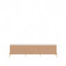 Rack para Tv até 75 Polegadas 2 Portas 2 Gavetas Jasper Off White 185cm - 6