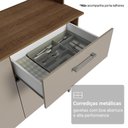 Ver imagem 7 de Armário de Cozinha Compacta 196cm Rustic/crema Aura Madesa