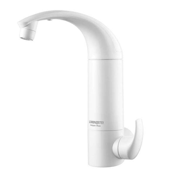 Torneira Com Purificador De Água Lorenzetti Acqua Due Parede Branco - 1