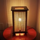 Ver imagem 4 de Abajur Luminária De Mesa Rustica Sala Quarto Decoração