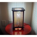 Ver imagem 2 de Abajur Luminária De Mesa Rustica Sala Quarto Decoração