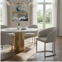 Ver imagem 2 de Cadeira Holanda Elegância Contemporânea Sala de Jantar