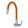 Torneira Parede Cozinha Color Flex Monoc 1167 - Preto - Laranja - 1