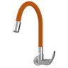 Torneira Parede Cozinha Color Flex Monoc 1167 - Laranja - 1