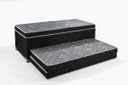 Ver imagem 2 de Box Conjugado + Cama Auxiliar Solteiro + Cama Auxiliar Casal + Massageador 3x1