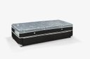 Ver imagem 2 de Box Conjugado + Cama Auxiliar Solteiro + Cama Auxiliar Casal 3x1 Cor Preta