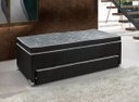 Ver imagem 1 de Box Conjugado + Cama Auxiliar Solteiro + Cama Auxiliar Casal 3x1 Cor Preta