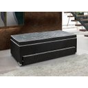 Ver imagem 1 de Box Conjugado + Cama Auxiliar Solteiro + Cama Auxiliar Casal 3x1 Cor Preta