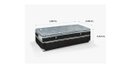 Ver imagem 5 de Box Conjugado + Cama Auxiliar Solteiro + Cama Auxiliar Casal 3x1 Cor Preta