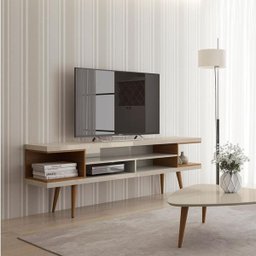 Rack Provincia Axel 180cm Off White/Natural - 1