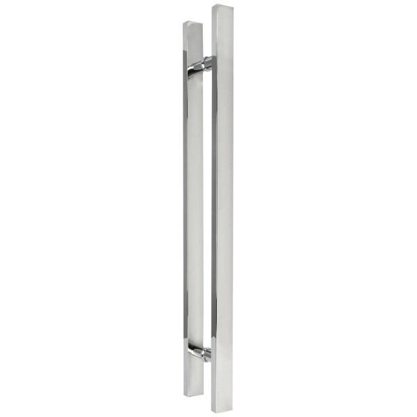 Puxador Porta de Vidro/Madeira/Pivotante 30 cm Alumínio