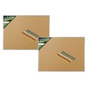 Ver imagem 2 de Conj 2 Quadro de Cortiça Standard 120x90 cm Moldura de Alumínio Pop 5706 + 100 ALFINETES Souza