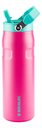 Ver imagem 1 de Garrafa Aerolight Flip Straw Heat Wave com Canudo 710ml:passion Pink