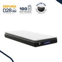 Ver imagem 2 de Colchão Gazin de Espuma D28 Pillow Top Ortoblack Solteiro 88 cm